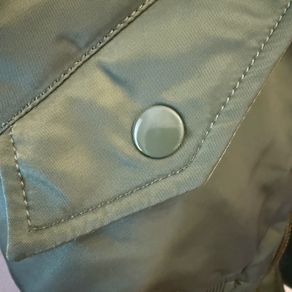 Alpha Industries Kids Bomber Jacket  USAF MA-1 Flyer Sage Green 3T NWOT - Picture 10 of 15